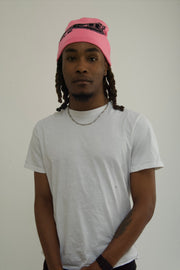 “Cotton candy” beanie